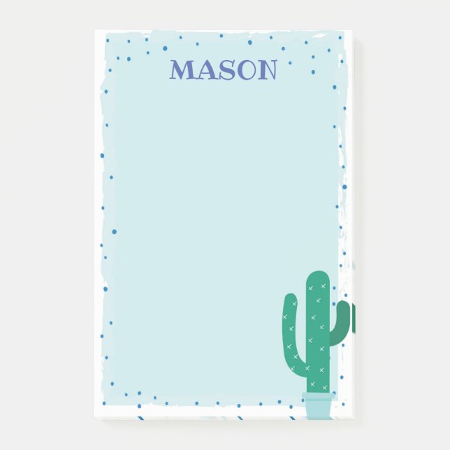 Cactus Desert Post IT Note Post-it Block (Framsida)