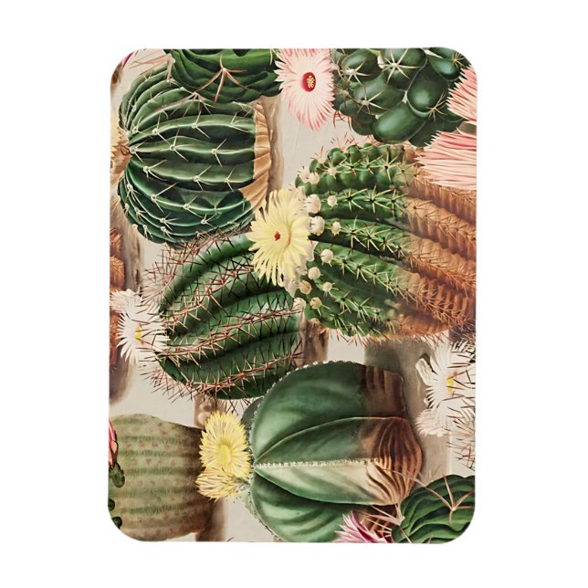 Cactus Design Flexible Photo Magnet (Vertikal)