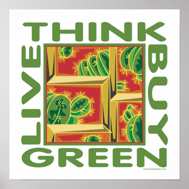 Cactus Design Poster (Framsidan)