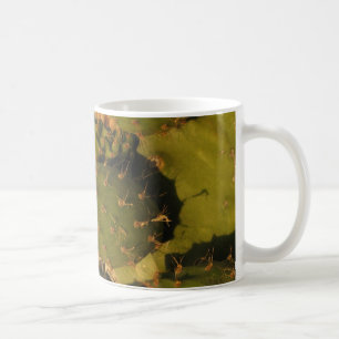 Cactus Detail Photo Classic White Mugg