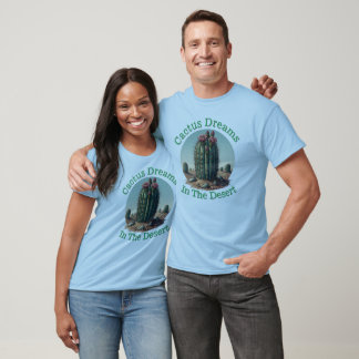 Cactus Dream i öknen T Shirt