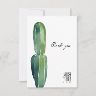 Cactus Dream ・ Modern Desert Chic ・ Botanical Boho Tack Kort