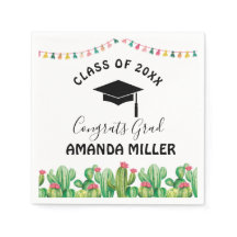 Cactus fiesta Studentfest pappra blöjor