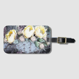 Cactus Flower Digital Bläck Bagagebricka