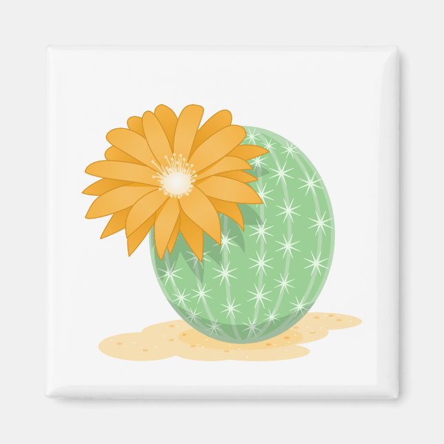 Cactus Flower Magnet (Framsidan)