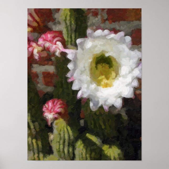 Cactus Flower Poster (Framsidan)