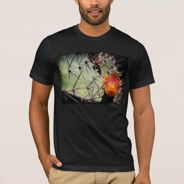 Cactus Flower T-Shirt (Framsida)