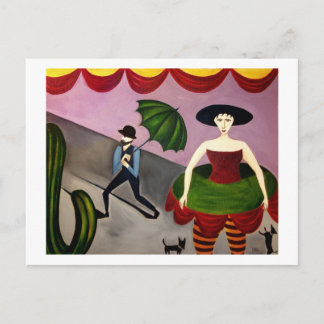 Cactus Flower Vykort