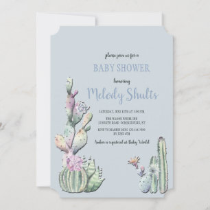 Cactus Flowers-inbjudan Inbjudningar