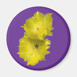 Cactus Flowers Magnet