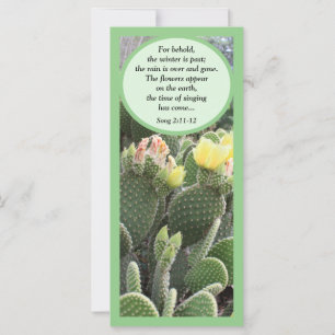 Cactus Flowers Sång av Solomon Flat Card