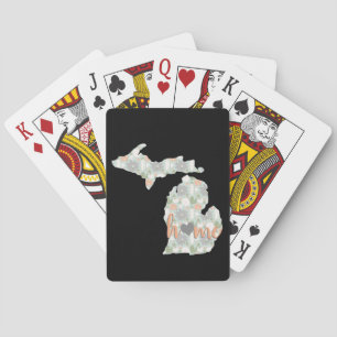 Cactus fyllde Michigan Silhouette med hemmet Casinokort