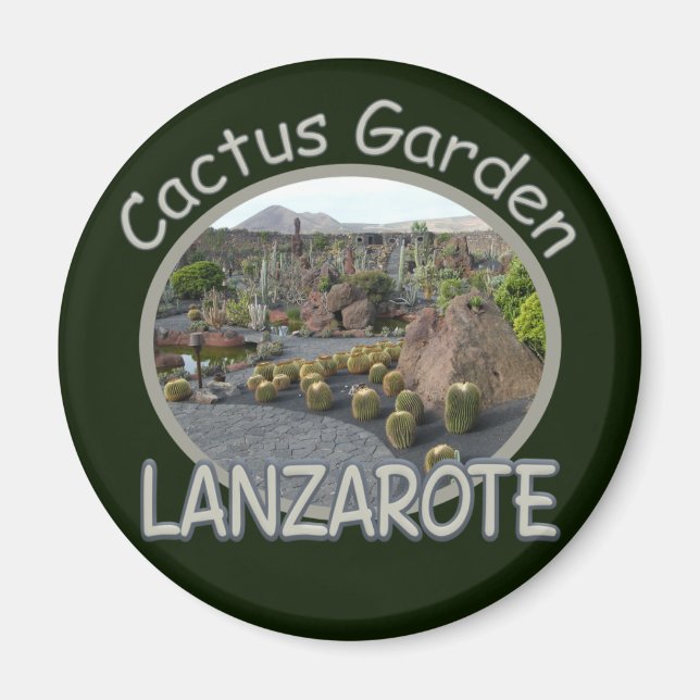 Cactus Garden magnet (Framsidan)