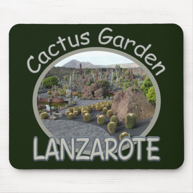 Cactus Garden mousepad Musmatta (Framsidan)