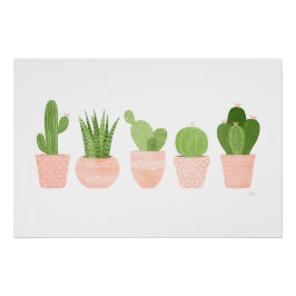 Cactus Garden Perfect Poster