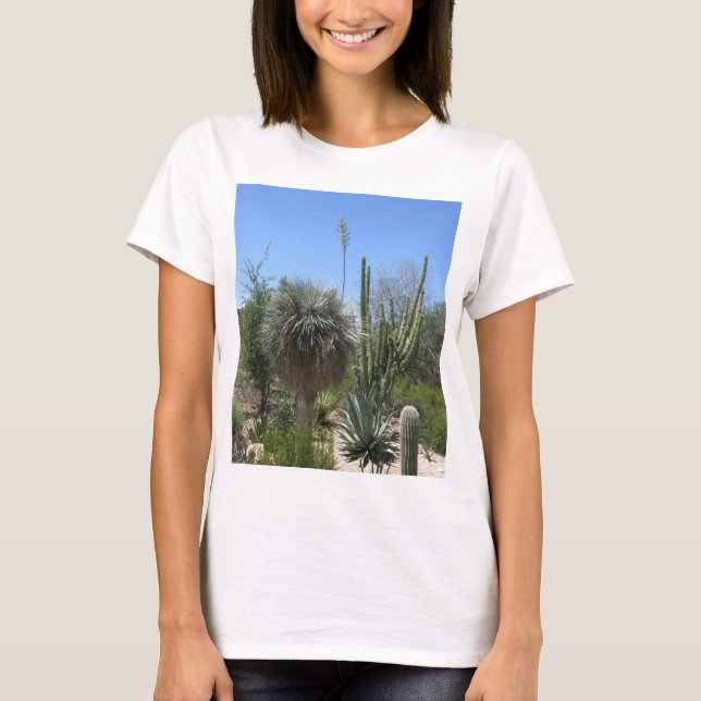 Cactus Garden Tee Shirt (Framsida)