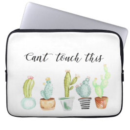 Cactus Garden | Vattenfärg Laptop Sleeve