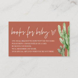 Cactus Gender Neutral Desert Bokar för Baby Tilläggskort