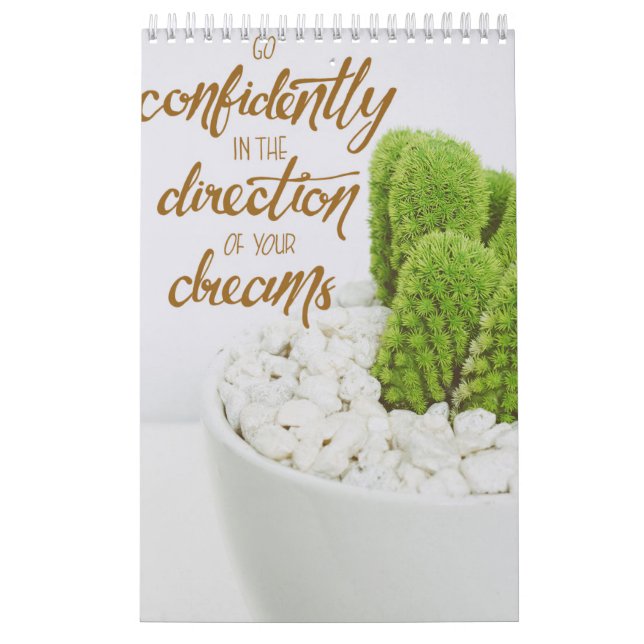 Cactus Go Confident Kalender (Omslag)