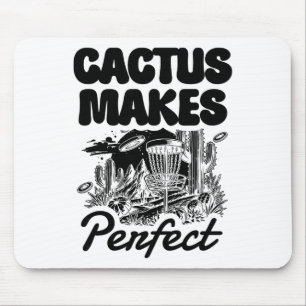 Cactus gör perfekt discgolfäventyr musmatta