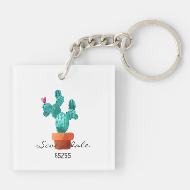 Cactus Heart Adress Zip Code New Home Roligt (Baksidan)
