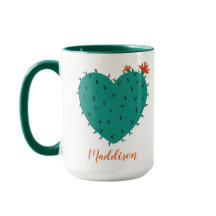 Cactus Heart Coffee Mugg