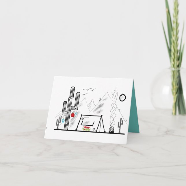 Cactus Helgdagar 1 Kort (Framsida)