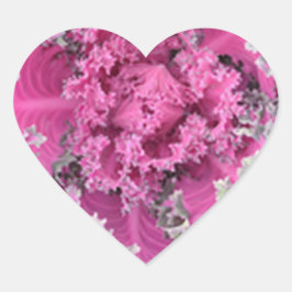 Cactus Hjärtformat Klistermärke