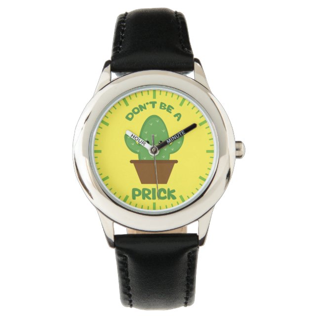 Cactus Humor - Funny Novelty Armbandsur (Framsida)