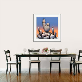 Cactus II - Art Print Poster