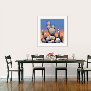 Cactus II - Art Print Poster