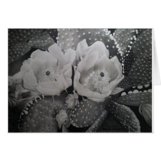 Cactus in Bloom Hälsningskort