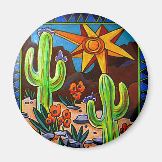 Cactus in Southwest Magnet