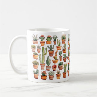 Cactus in Watercolor Mugg