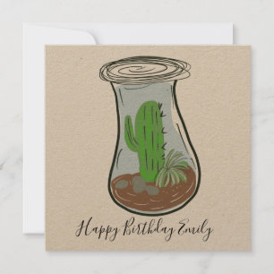 Cactus Jar Grönsak Illustration