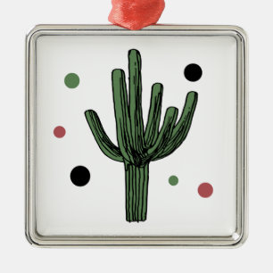 Cactus Julgransprydnad Metall