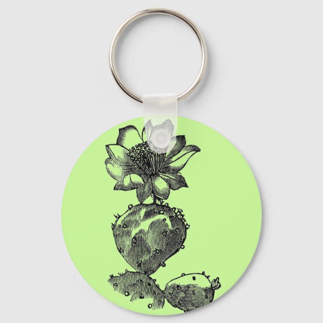 Cactus Keychain Nyckelring (Framsida)