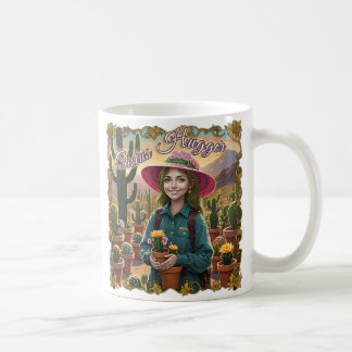 Cactus Kramare kaffe Mugg - Whimsical Desert Garde