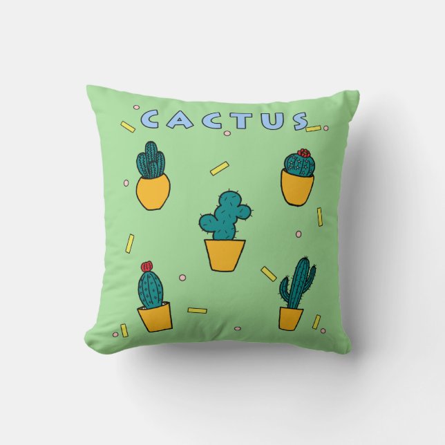 Cactus Kudde (Framsida)