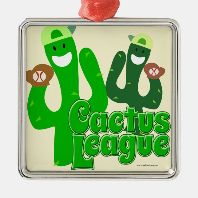 Cactus League Julgransprydnad Metall (Framsidan)