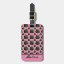 Cactus Luggage Tag