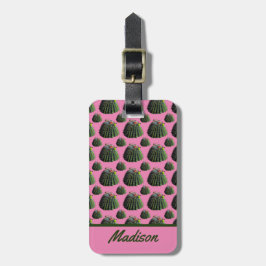 Cactus Luggage Tag Bagagebricka