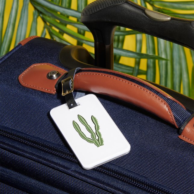 Cactus Luggage Tags Bagagebricka (Skapare uppladdad)