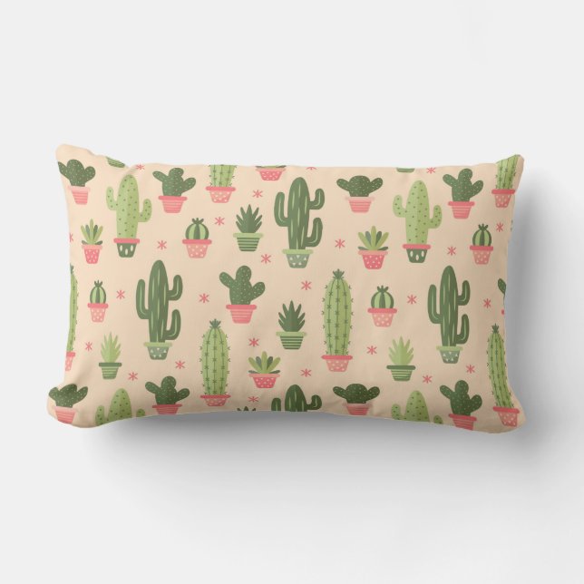 Cactus Lumbarkudde (Framsida)