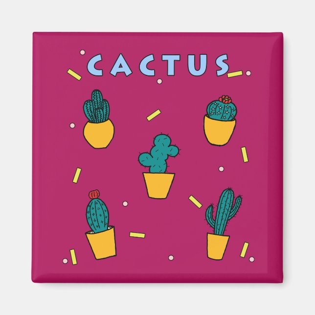 Cactus Magnet (Framsidan)