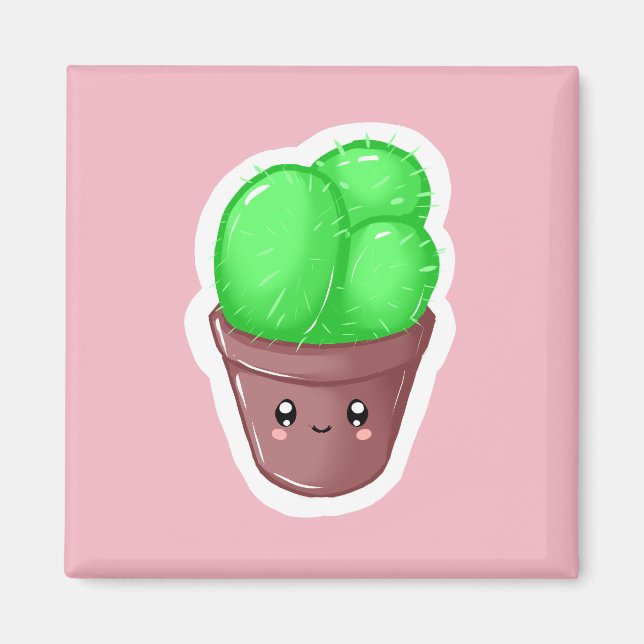 Cactus magnet (Framsidan)