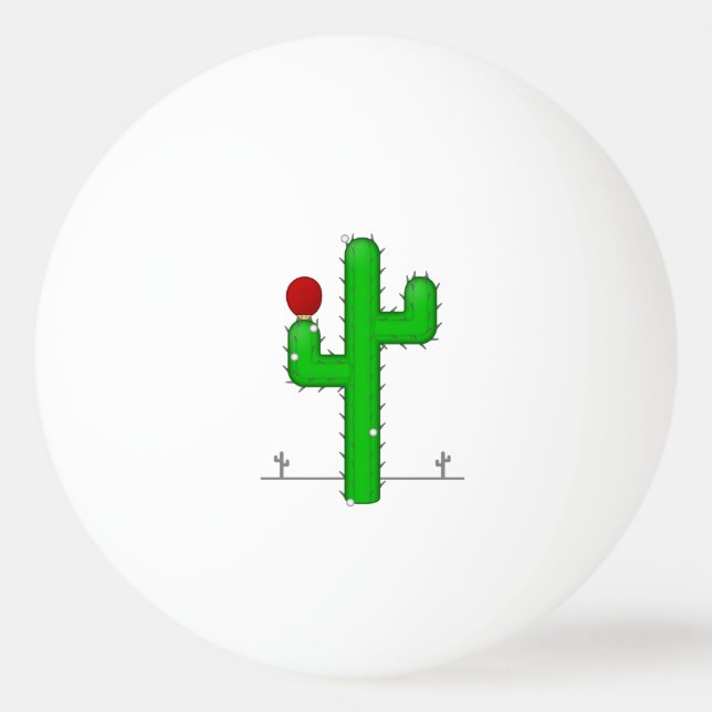 Cactus Makes Perfekt - Pingisboll (Framsidan)
