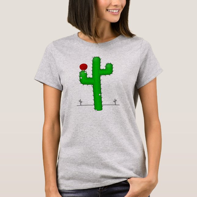 Cactus Makes Perfekt - T Shirt (Framsida)