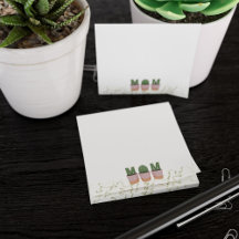 Cactus Mamma Plant Mamma Succulent Post it Notes