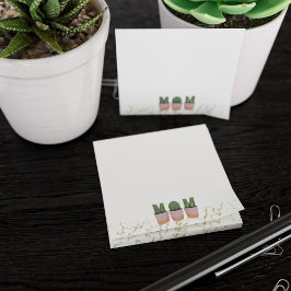 Cactus Mamma Plant Mamma Succulent Post it Notes Post-it Block